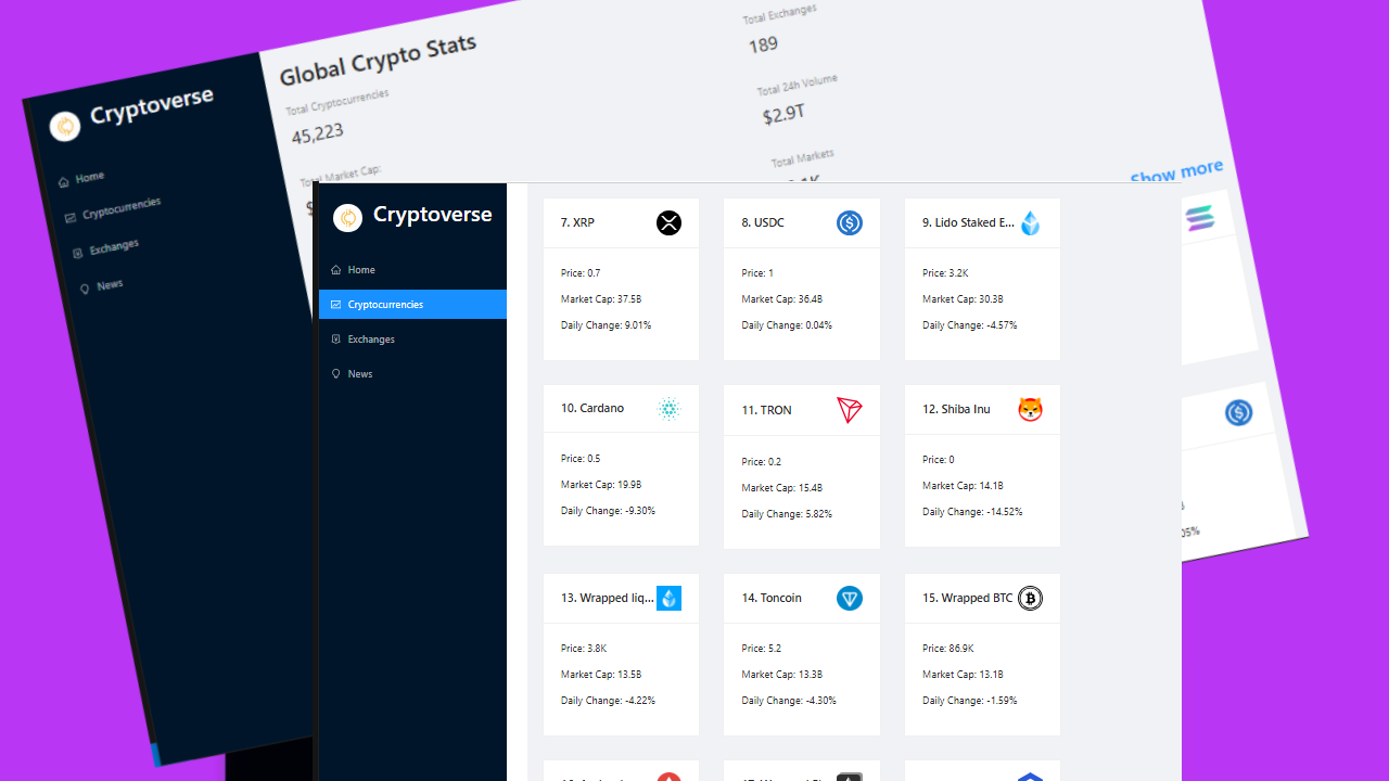 Cryptocurrencie Exchange